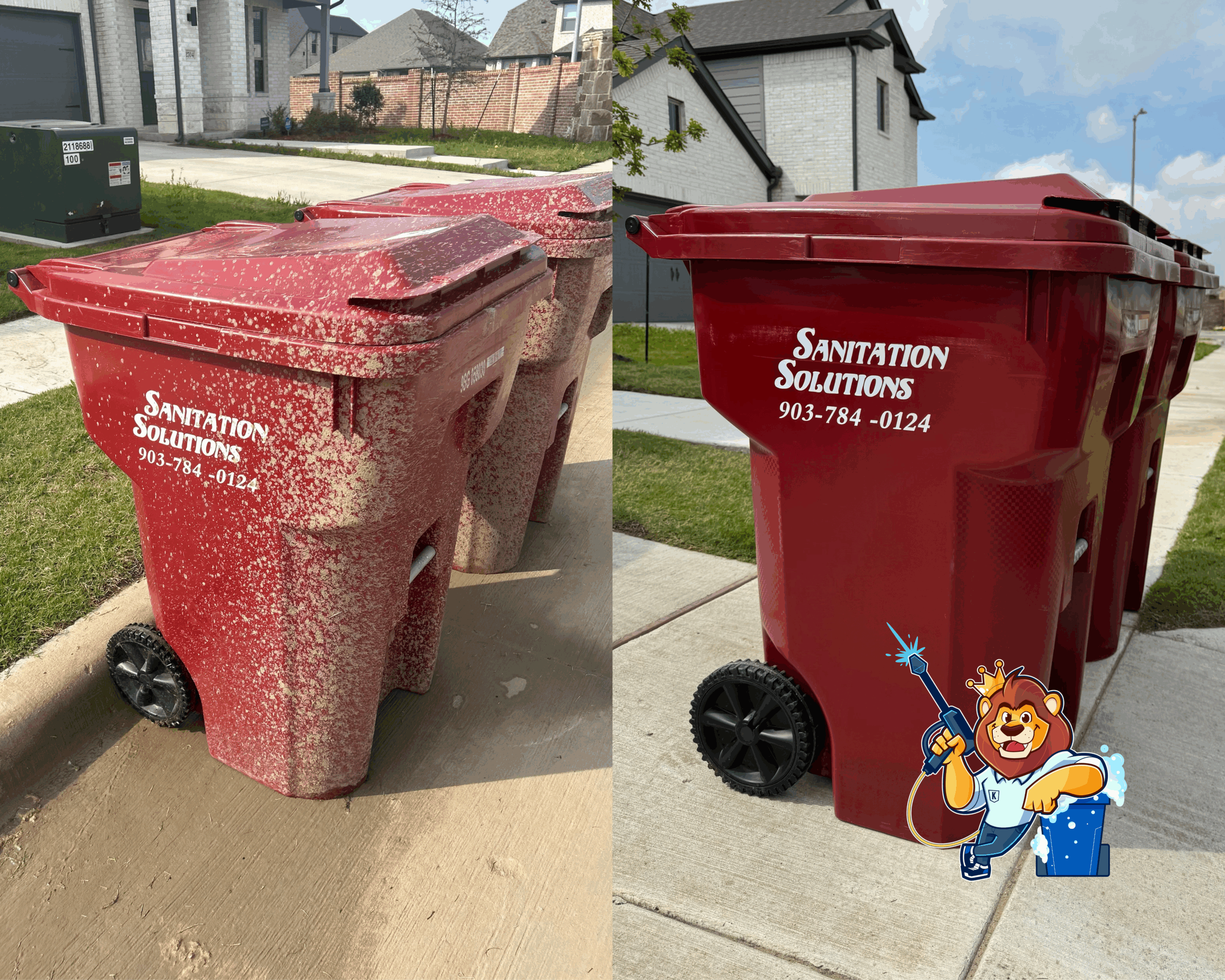 Before And After A Can Cleaning