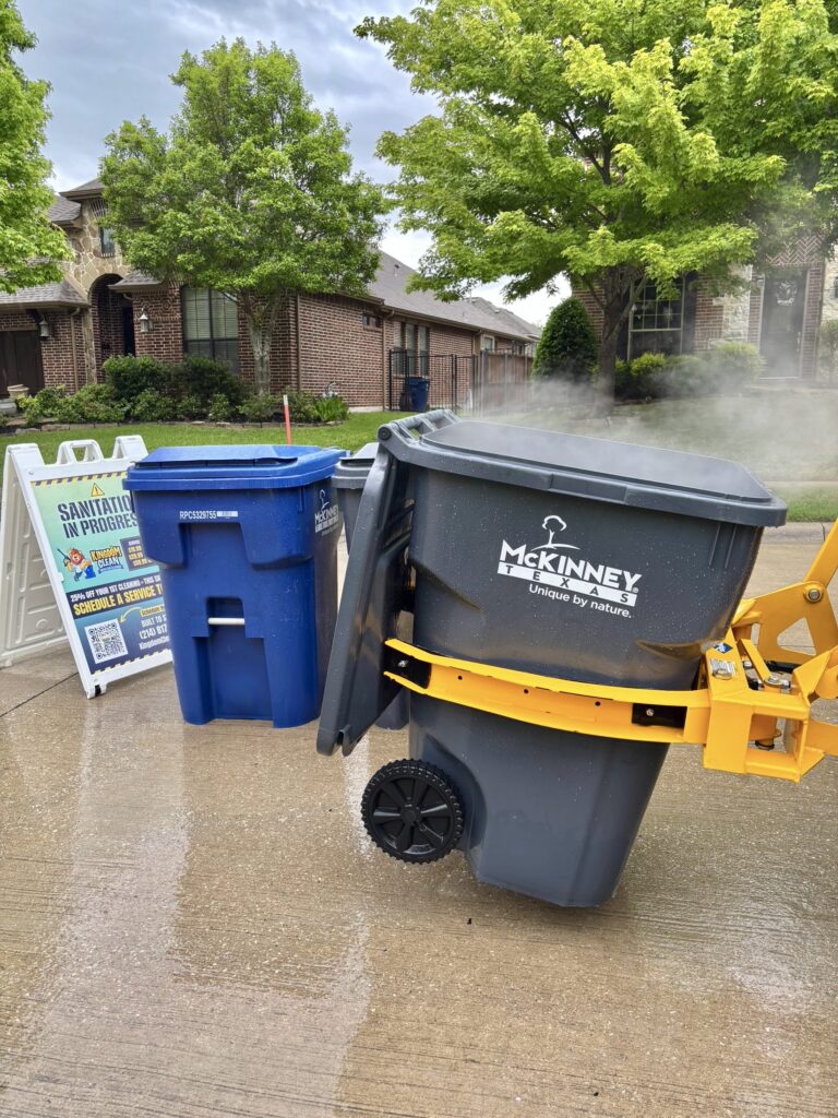 Garbage Can Cleaning In McKinney Tx