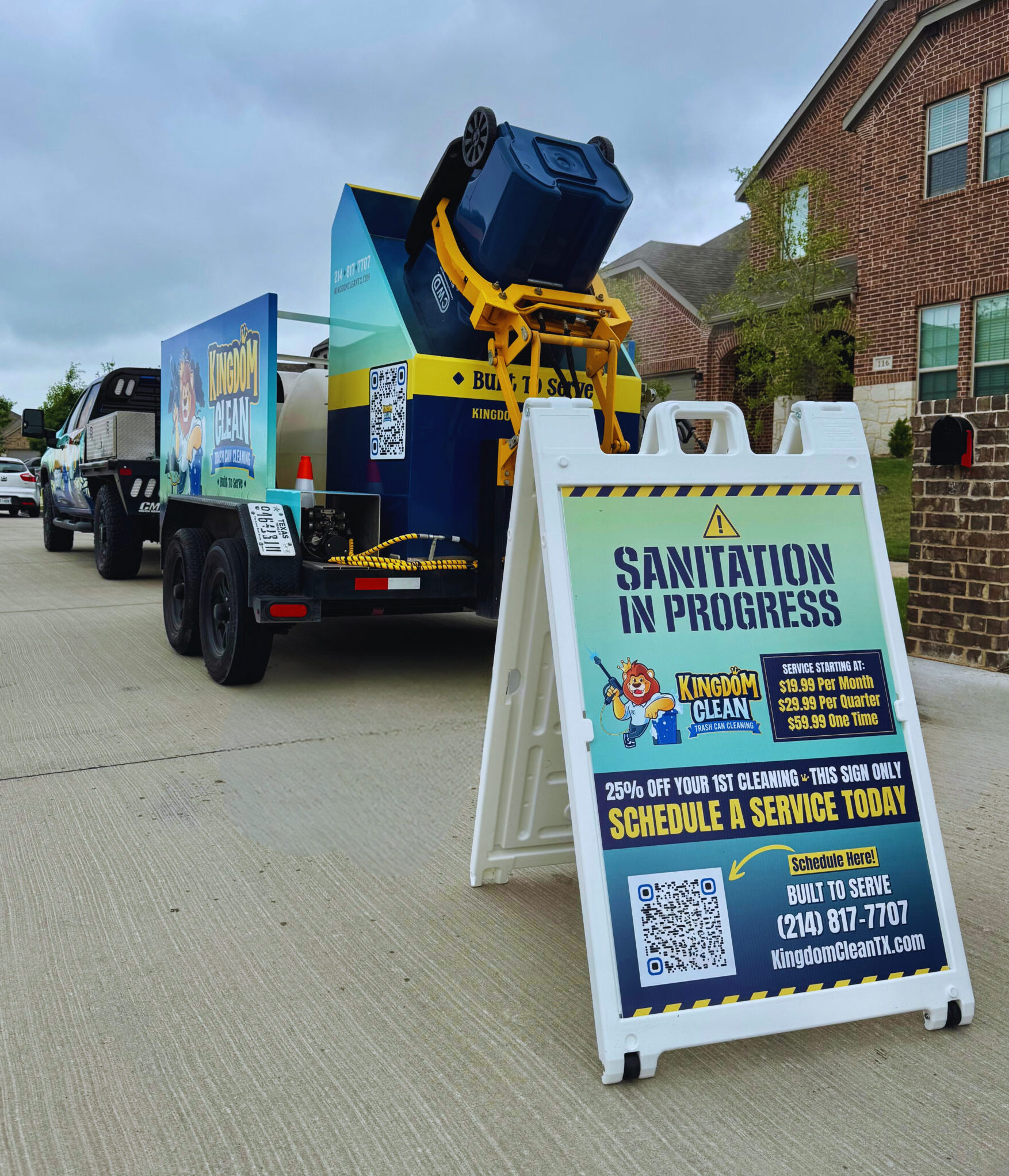 Can Cleaning Set Up In Forney Tx